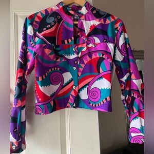 Vintage Ozark Western Buttondown Crop Shirt